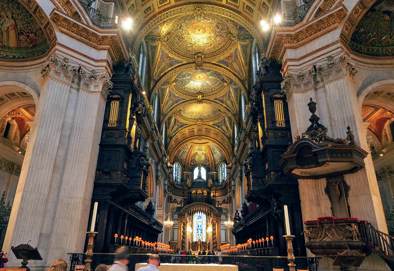 ロンドン　セントポール大聖堂